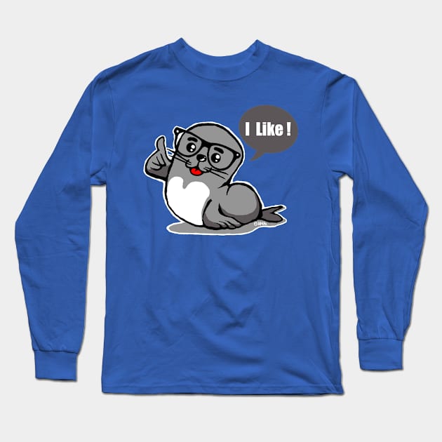 Seal of approval Long Sleeve T-Shirt by NewSignCreation